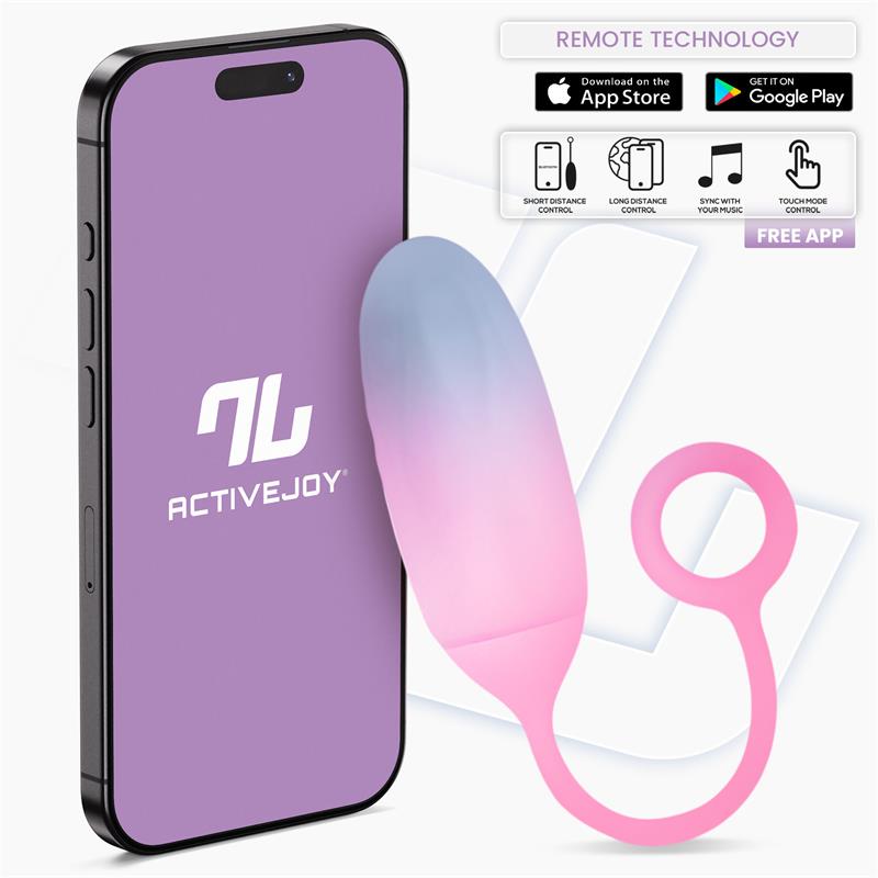 Huevo Con App Silicona Doble Capa Degradado