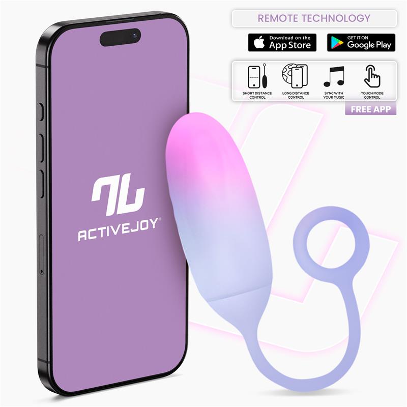 Huevo Con App Silicona Doble Capa Degradado