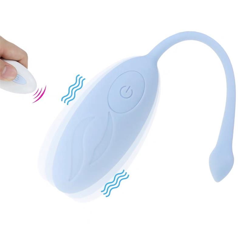 Huevo Vibrador Con Control Remoto Azul