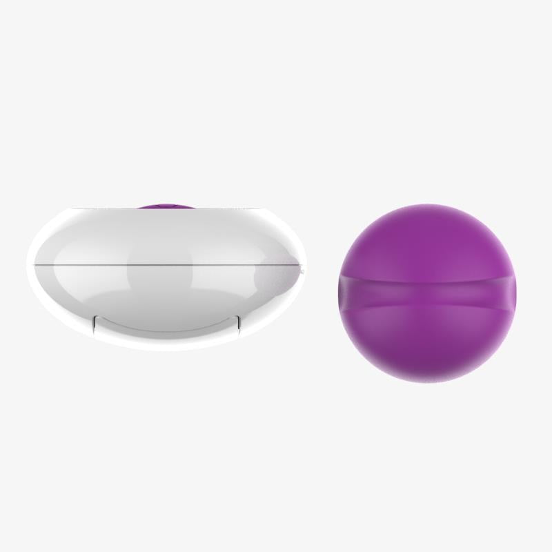 Huevo Vibrador Con Control Remoto Usb Púrpura