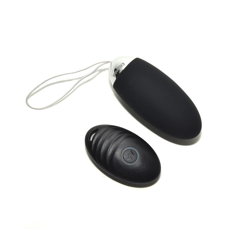 Huevo Vibrador Con Control Remoto Venice Negro