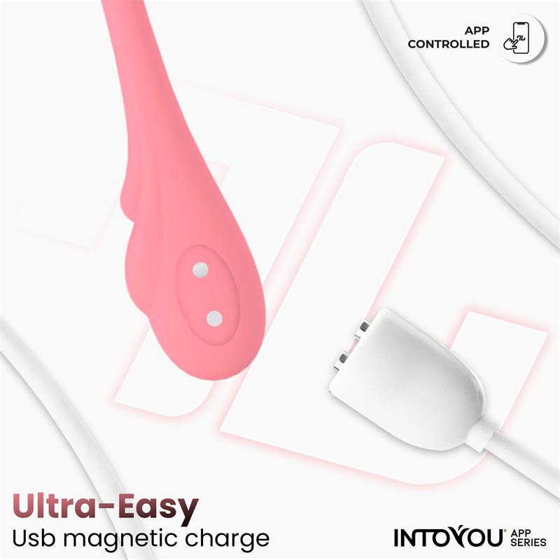 Huevo Vibrador Con Movimiento Waving Con App Usb