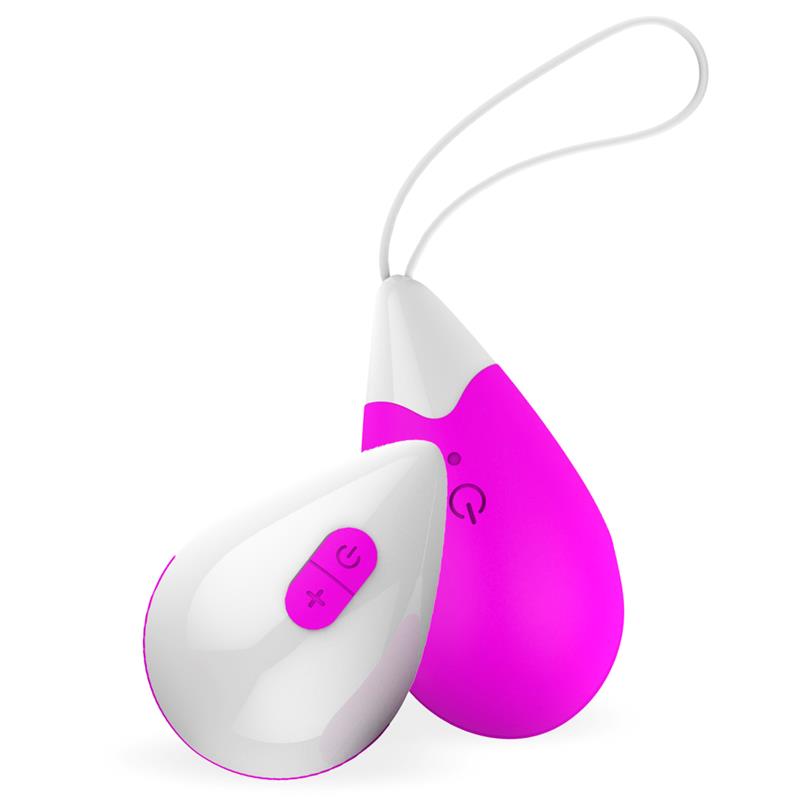 Huevo Vibrador Control Remoto Usb Silicona Purpura