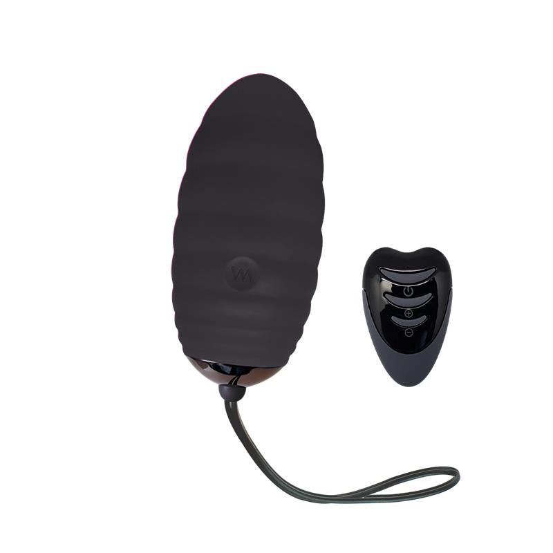 Adrien Lastic - Ocean Breeze 2.0 Huevo Vibrador Recargable Control Remoto Negro