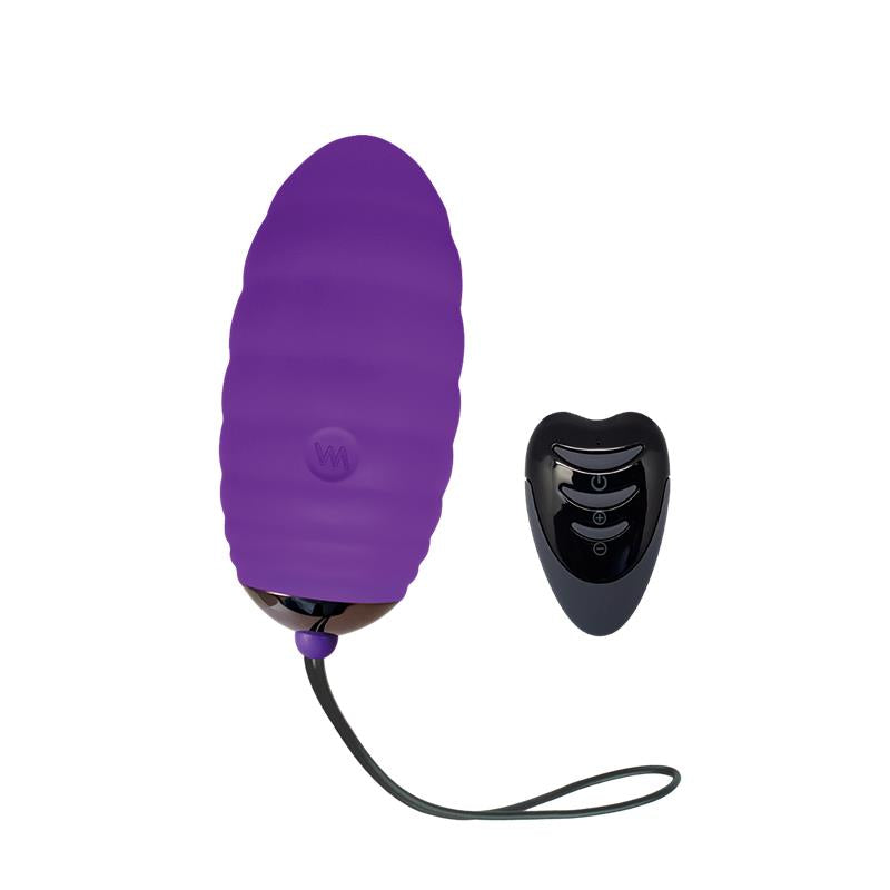 Huevo Vibrador Ocean Breeze 2.0 Morado + Lrs