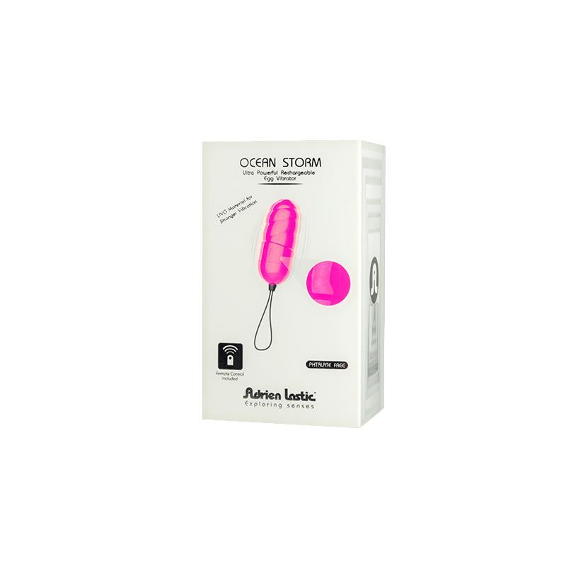 Huevo Vibrador Ocean Storm + Control Lrs