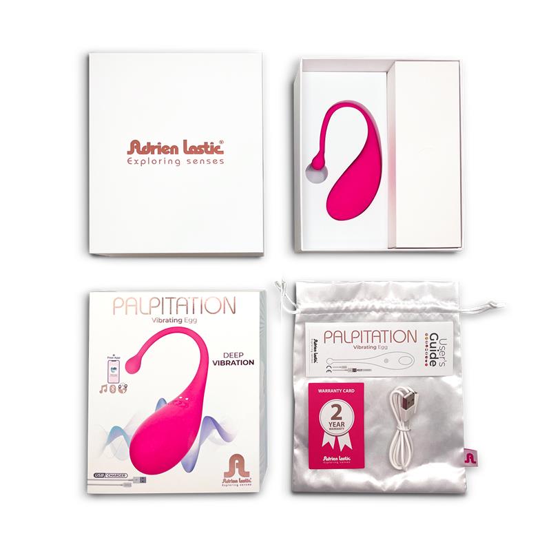 Adrien Lastic - Palpitation Huevo Vibrador Rosa - App Gratuita