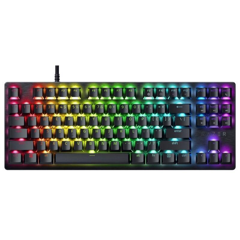 Huntsman V3 X Tenkeyless Teclado Clicky Optical Gaming Rgb Razer Box Purple Negro