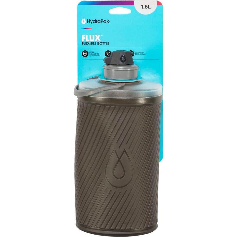 Hydrapak Flux 1,5l Faltflasche Grau
