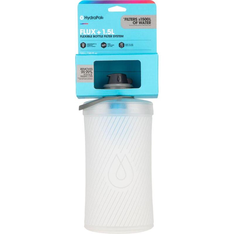 Hydrapak Flux 1,5l Faltflasche Weiss
