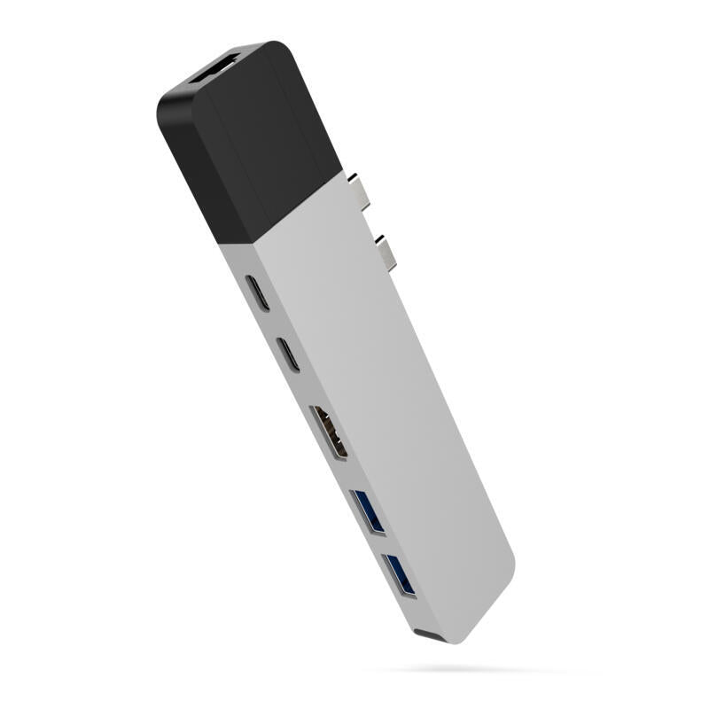 Hyperdrive Net Silver Hub Usb-C Multipuerto