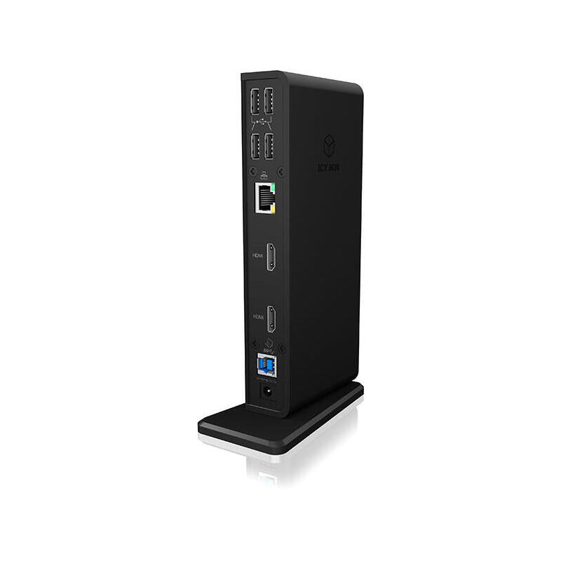 Icy Box Dockingstation Multi Ib-Dk22 Icy Box Ib-Dk2251ac, Para Portátiles / Pc