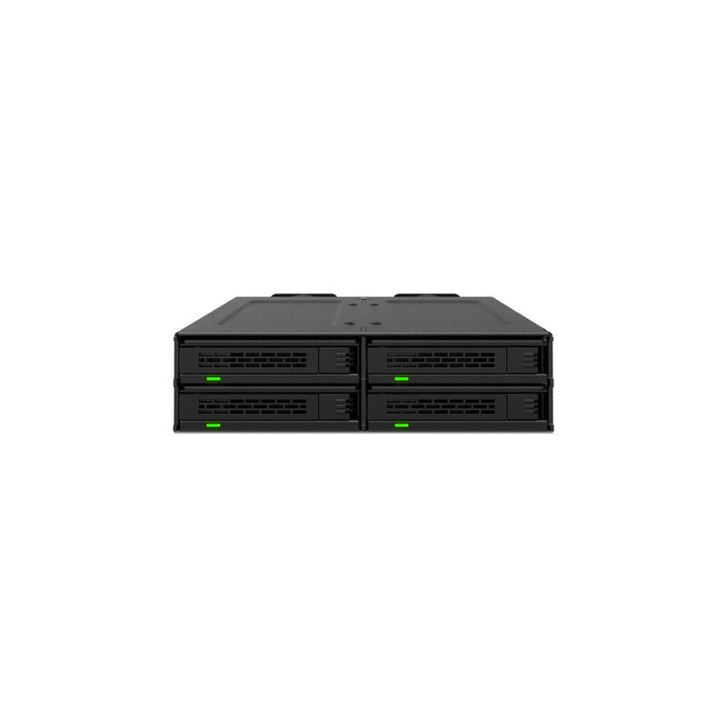 Icy Dock Mb324v4p-B, Chasis Intercambiable Negro
