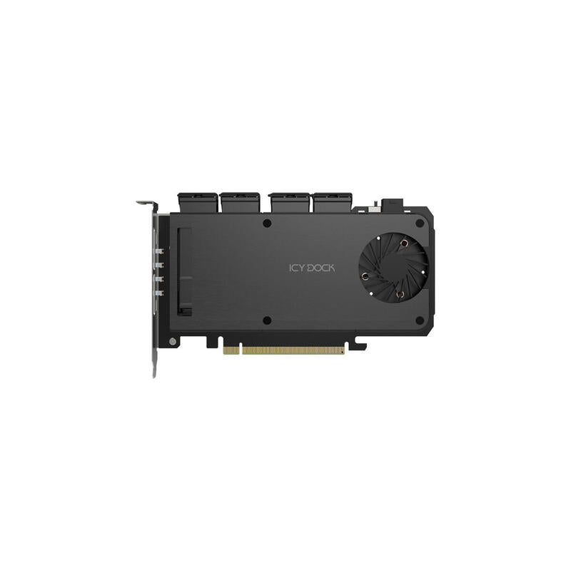 Icydock Adaptador 4 X M.2 Nvme Ssd Mobile Rack Adaptador Card Fo
