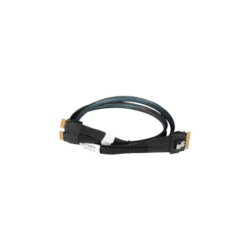 Icydock Cable Slimsas 8i To 2 X Slimsas 4i 0,5m Cable