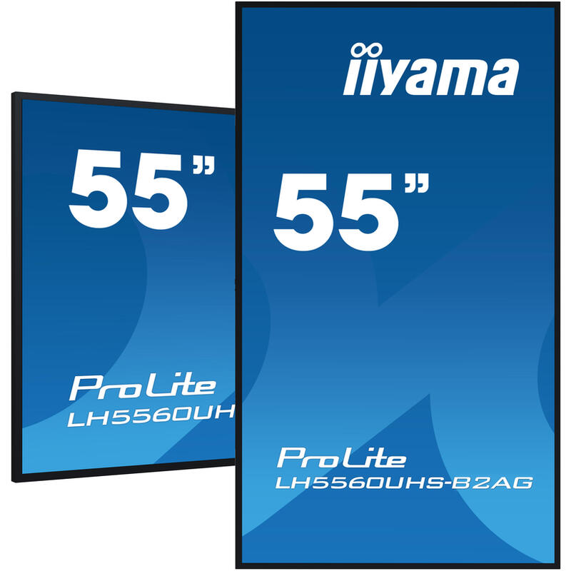 Monitor Iiyama Ds Lh5560uhs 139cm Va 24 7 55'' 3840x2160 3xhdmi 2xusb 2.0