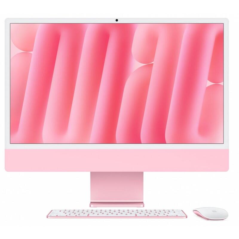 Imac 24 Cale: M4 10/10, 16gb, 256gb Ssd - Rózowy