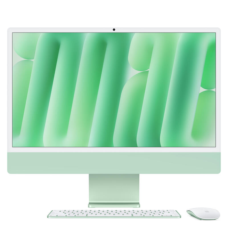 Imac 24 Cale: M4 10/10, 24gb, 512gb Ssd - Zielony