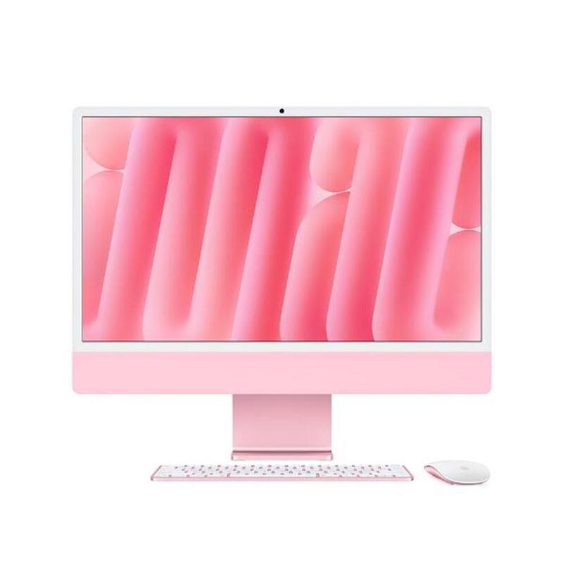 Imac Pantalla Retina 24 M4 De Apple Cpu De 8 N Cleos Y Gpu De 8 N Cleos 16 Gb 256 Gb Ssd - Rosa