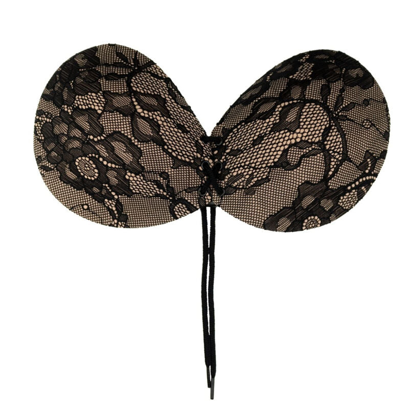 Bye-bra - Sujetador Adhesivo Entrelazado & Bordado Copa C