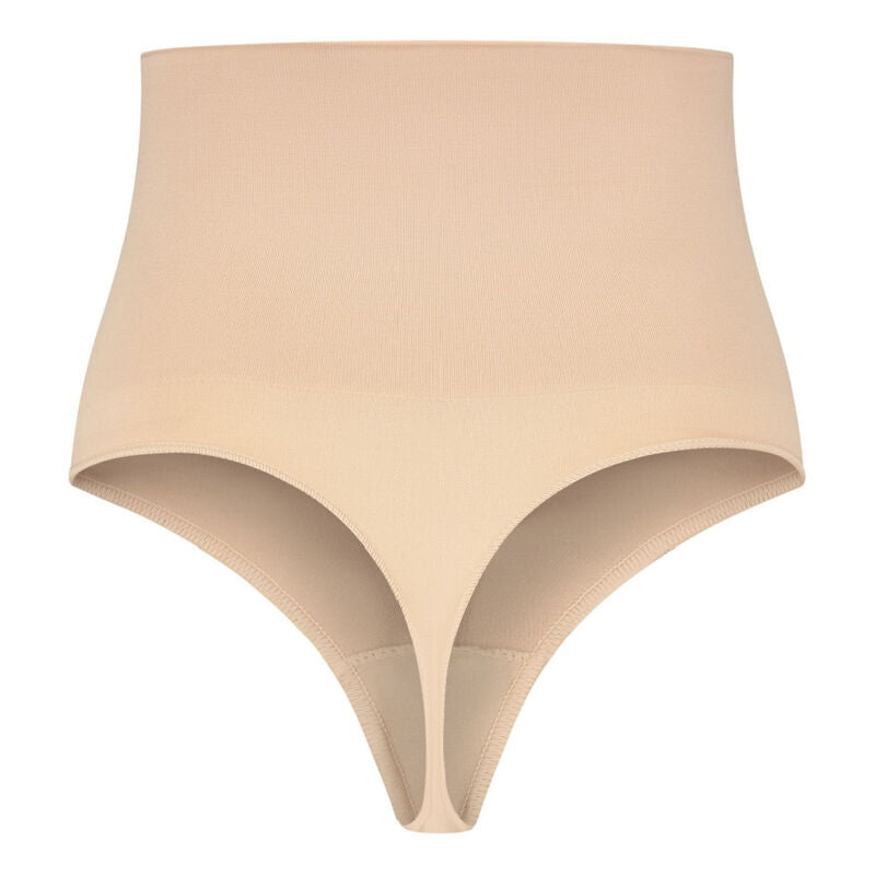 Bye-Bra - Faja Sin Costuras Estilo Tanga Beige Talla Xxl