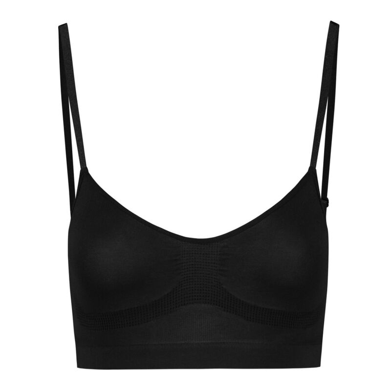 Bye-Bra - Medium Control Sujetador Sin Costuras Negro Talla M