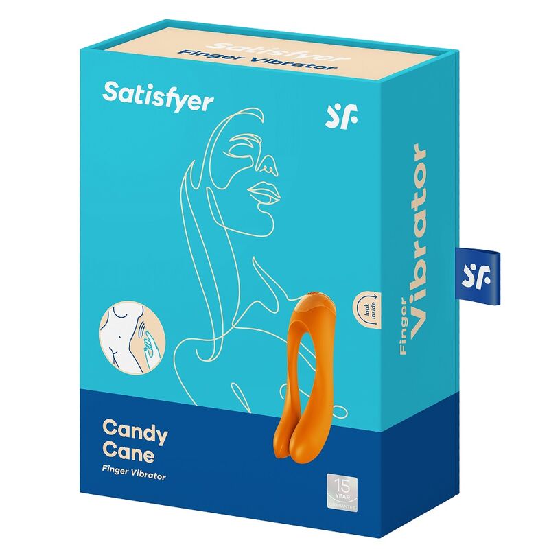 Vibrador Candy Cane Naranja