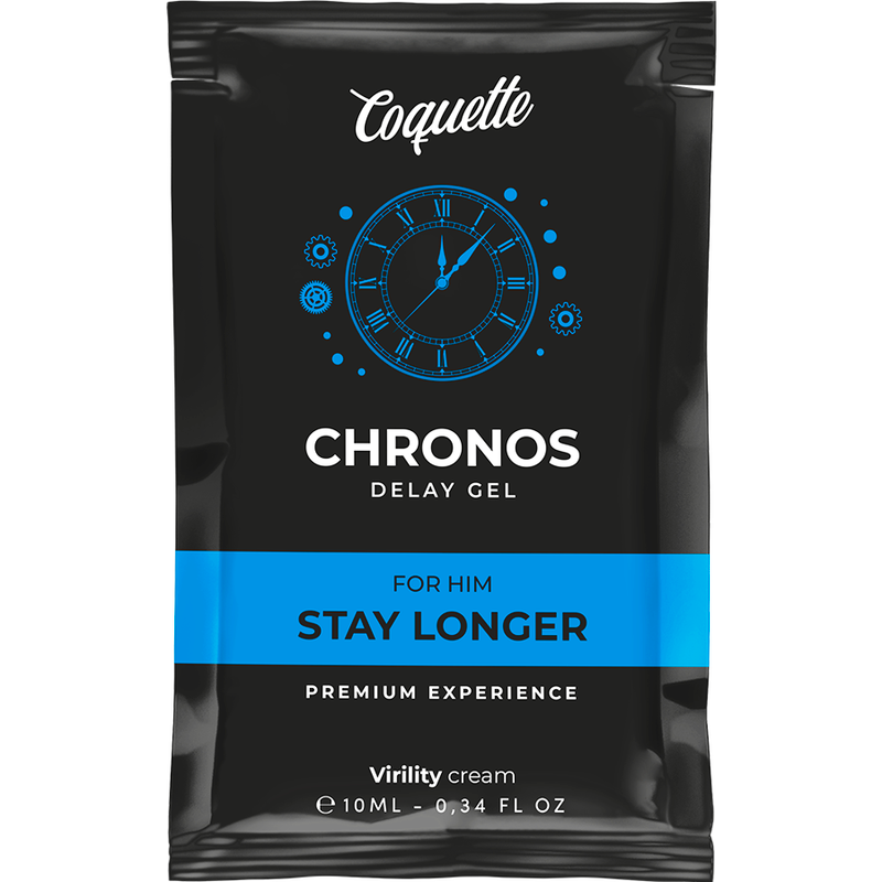 Coquette Chic Desire - Pocket Chronos Delay Gel Retardante Para Él 10 Ml