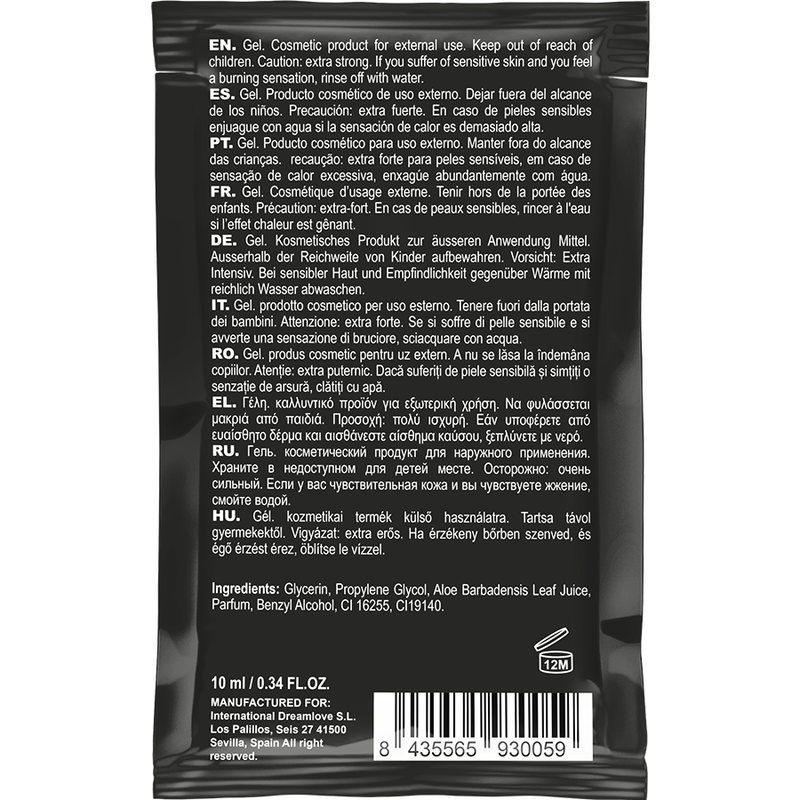 Coquette Chic Desire - Pocket Chronos Delay Gel Retardante Para Él 10 Ml