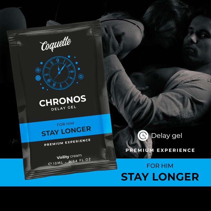 Coquette Chic Desire - Pocket Chronos Delay Gel Retardante Para Él 10 Ml