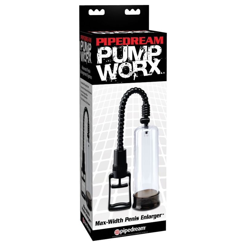 Pump Worx Alargador De Pene Max-Width Color Negro