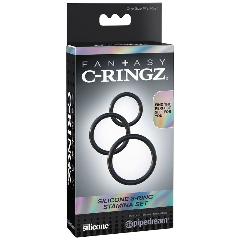 Fantasy C-Ringz - Set Anillas Silicona Stamina
