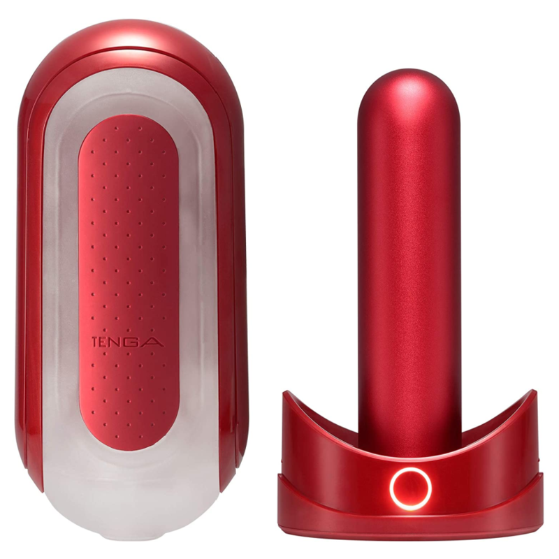 Tenga - Flip 0 Zero Rojo Con Calentador