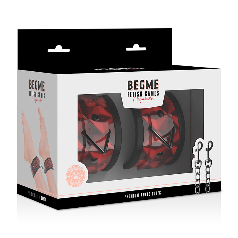 Begme - Red Edition Esposas Para Tobillos Con Forro De Neopreno