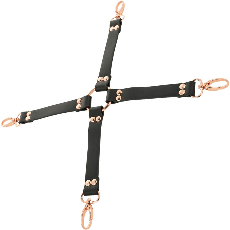 Coquette Chic Desire - Fantasy Hog Tie Cuero Vegano