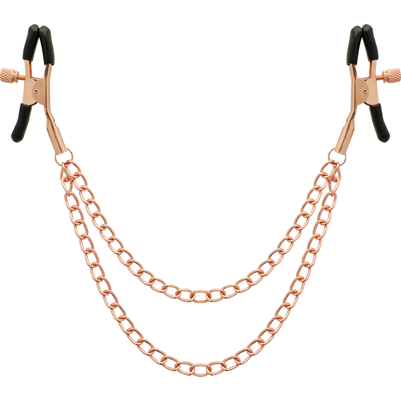 Coquette Chic Desire - Fantasy Pinzas Metalicas Pezones Con Cadena