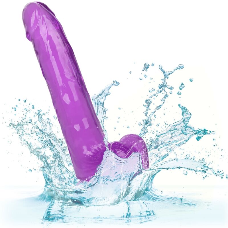 Pene Gelatina 25,5cm - Morado Queen Size