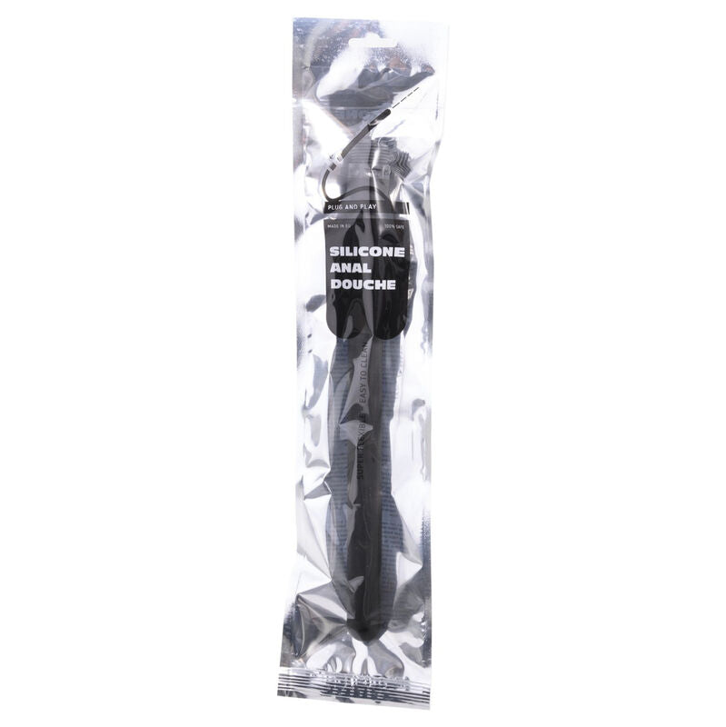 All Black - Ducha Anal Hinchable Silicona 27 Cm