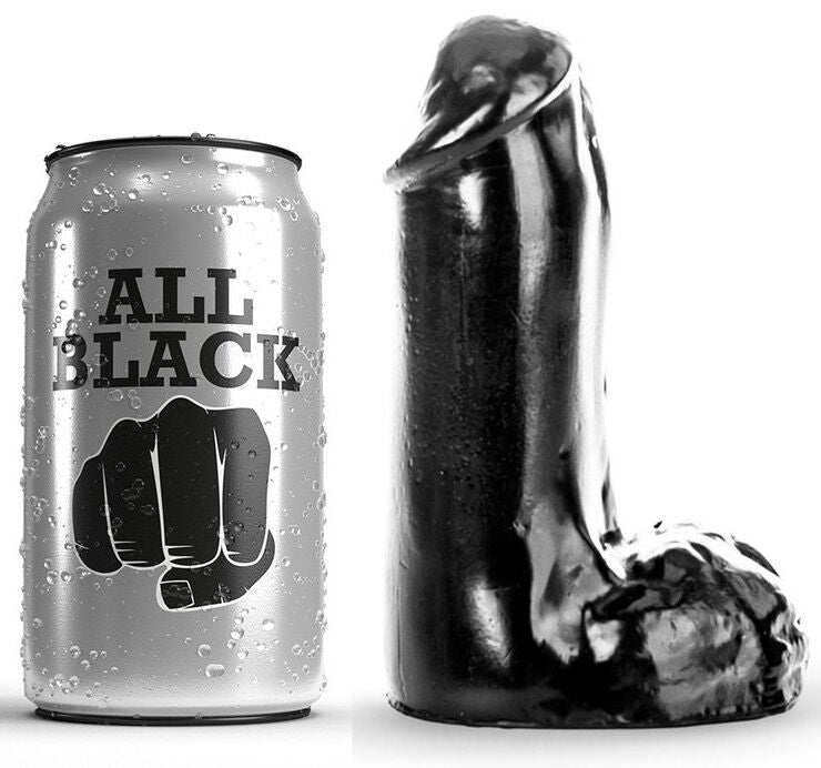 All Black - Dildo Realístico 13 Cm