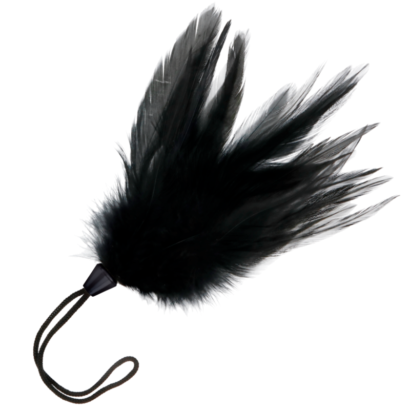 Darkness - Pluma Estimuladora Negro 17 Cm
