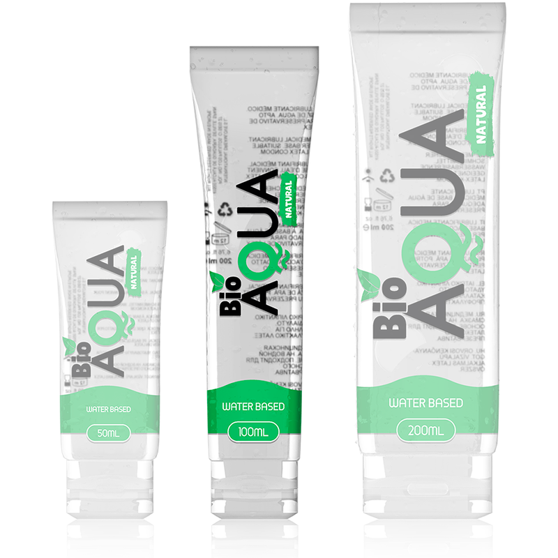 Bioaqua Lubricante Ingredientes Naturales Base Agua 100 Ml