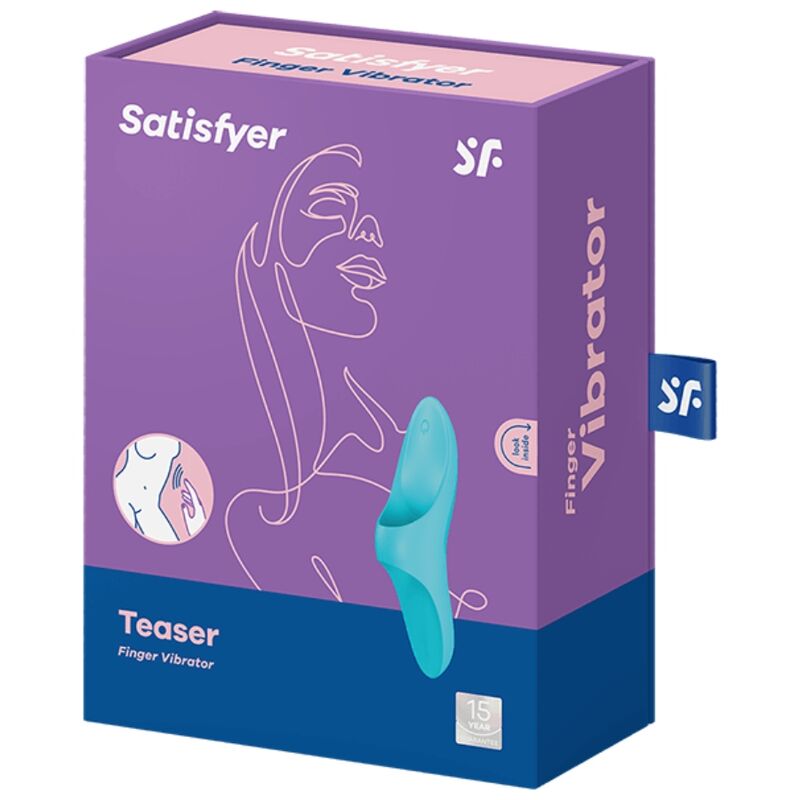 Teaser Vibrador Para El Dedo Light Blue