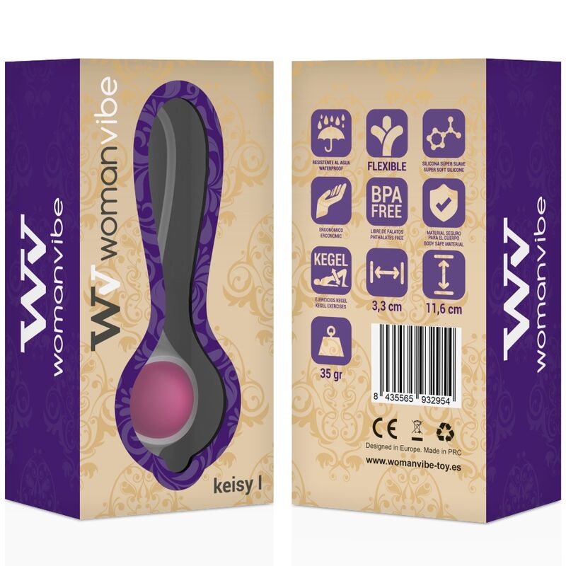 Womanvibe - Keisy I Bola Geisha Silicona - Rosa