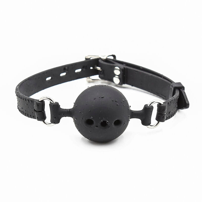 Ohmama Fetish - Mordaza Bola Transpirable Silicona Talla L