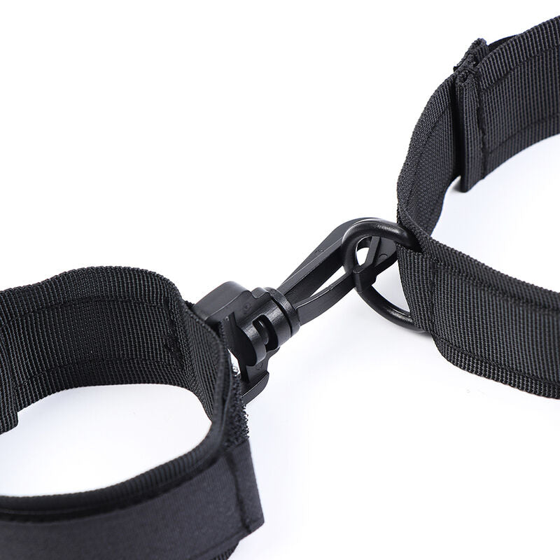 Ohmama Fetish - Esposas Y Collar De Nylon