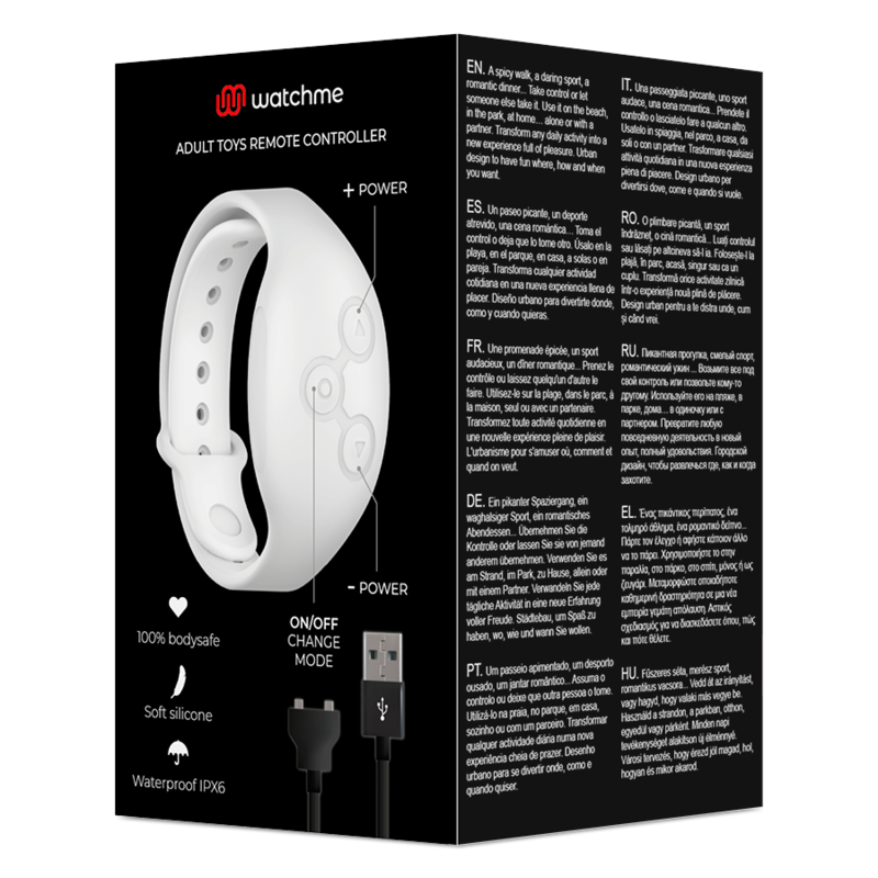 Watchme - Reloj Control Remoto Wireless Technology Azabache Y Cobre