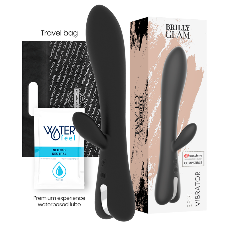 Brilly Glam - Erik Vibrador + Mando Control Remoto Watchme