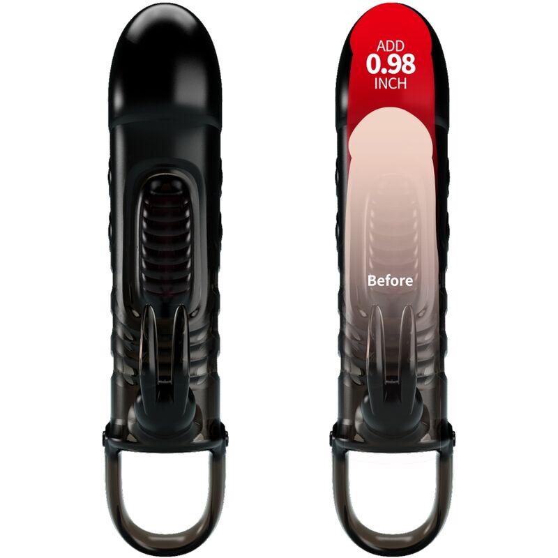 Pretty Love - Sloane Funda Pene Rabbit Negro