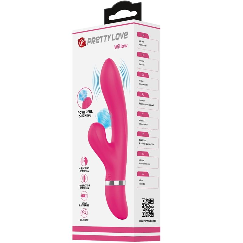 Pretty Love - Willow Vibrador Y Succionador Rabbit