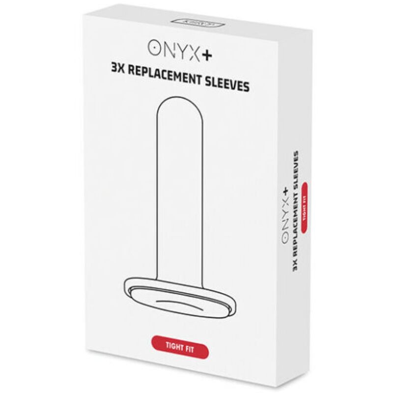 Kiiroo - Onyx+ Funda De Repuesto 3 Unidades - Ajuste Apretado